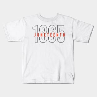 juneteenth 1865 Kids T-Shirt